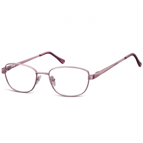 Oprawki korekcyjne zerówki okulary metalowe 796D fioletowe